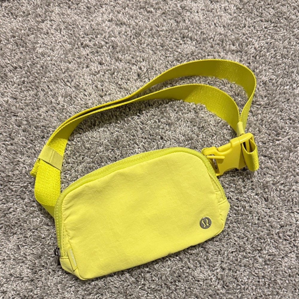 Lululemon Yellow Belt Bag